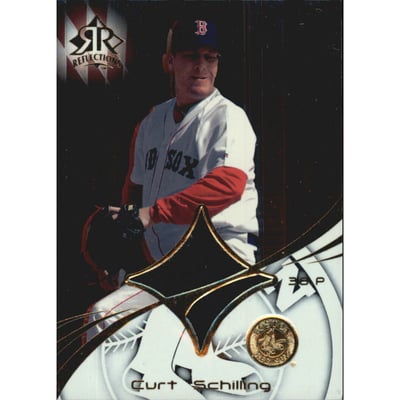 2004 Reflections #180 Curt Schilling Jsy L2