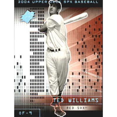 2004 SPx #103 Ted Williams LGD