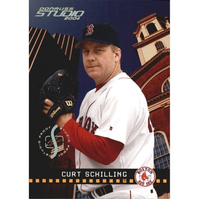 2004 Studio Proofs Gold #33 Curt Schilling
