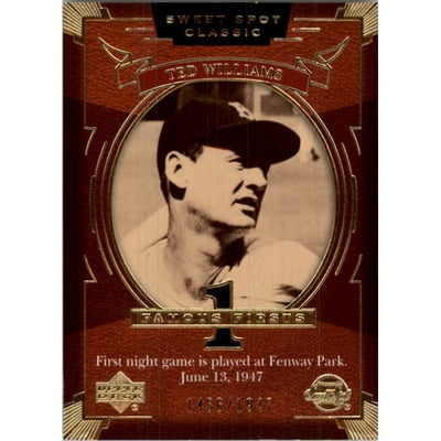 2004 Sweet Spot Classic #153 Ted Williams FF/1947