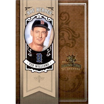 2005 Diamond Kings HOF Heroes #HH54 Ted Williams