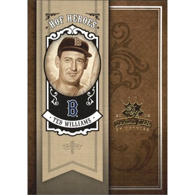 2005 Diamond Kings HOF Heroes #HH79 Ted Williams