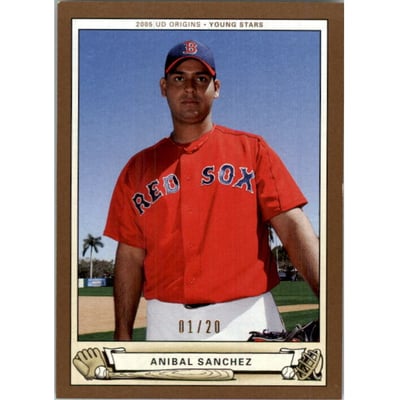2005 Origins Gold #204 Anibal Sanchez YS