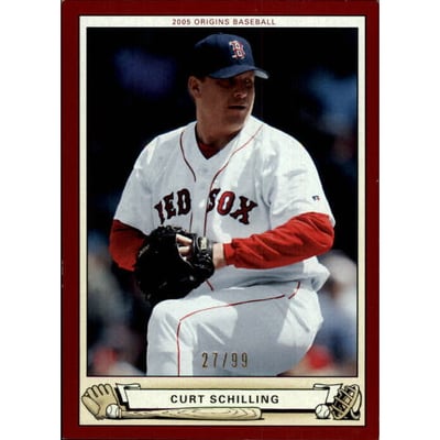2005 Origins Red #24 Curt Schilling