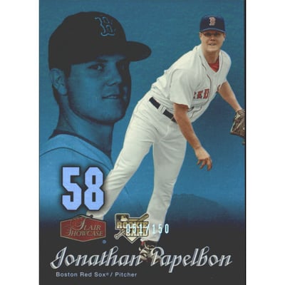 2006 Flair Showcase Legacy Emerald #73 Jonathan Papelbon UD