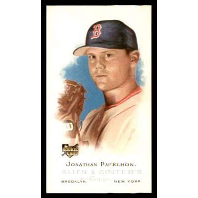 2006 Topps Allen and Ginter Mini A and G Back #229 Jonathan Papelbon