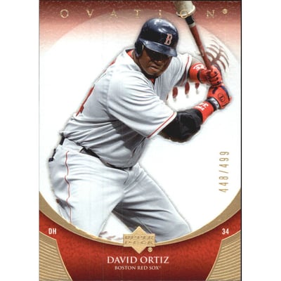 2006 Upper Deck Ovation Gold #64 David Ortiz