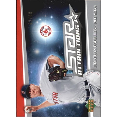 2006 Upper Deck Star Attractions Silver #PA Jonathan Papelbon UPD