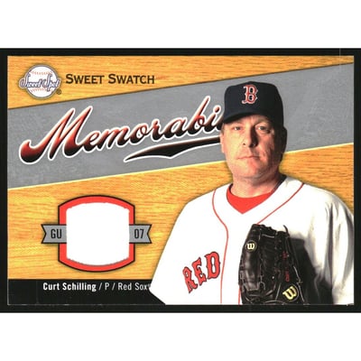 2007 Sweet Spot Sweet Swatch Memorabilia #SWCS Curt Schilling