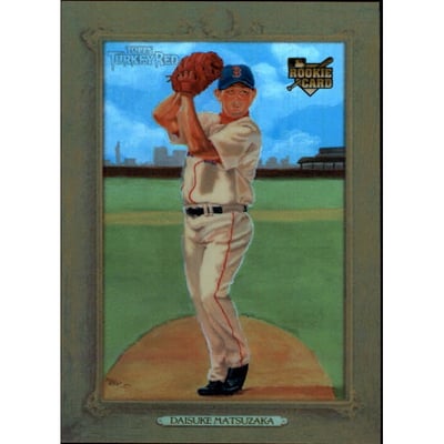 2007 Topps Turkey Red Chrome Refractors #110 Daisuke Matsuzaka