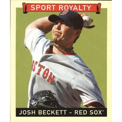 2008 Upper Deck Goudey Mini Blue Backs #294 Josh Beckett SR