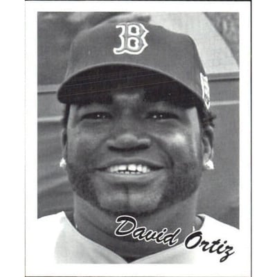2008 Upper Deck Goudey Mini Red Backs #256 David Ortiz 36 BW
