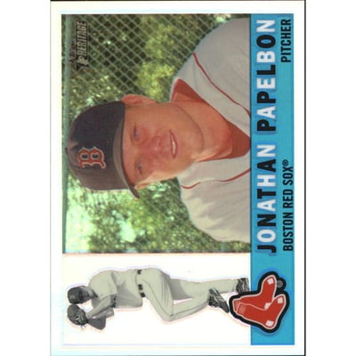 2009 Topps Heritage Chrome Refractors #C9 Jonathan Papelbon