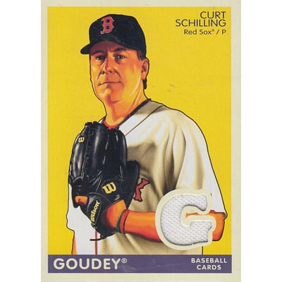 2009 Upper Deck Goudey Memorabilia #GMCS Curt Schilling