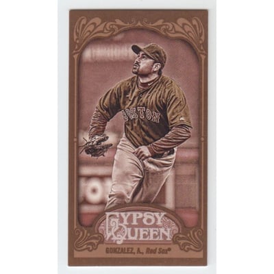 2012 Topps Gypsy Queen Mini Sepia #92 Adrian Gonzalez