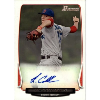 2013 Bowman Prospect Autographs #JCA Jamie Callahan
