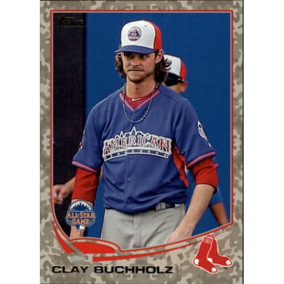 2013 Topps Update Camo #US63 Clay Buchholz