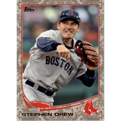 2013 Topps Update Camo #US84 Stephen Drew