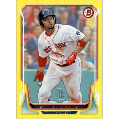 2014 Bowman Yellow #205 Shane Victorino