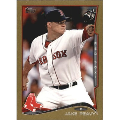 2014 Topps Mini Gold #307 Jake Peavy