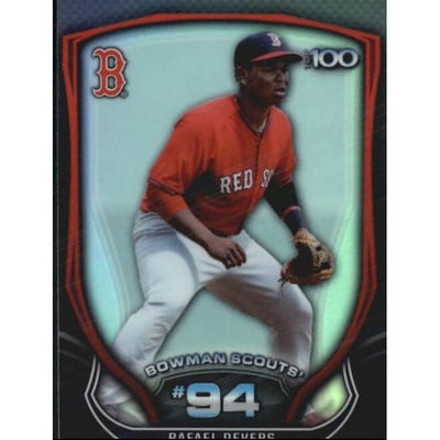 2015 Bowman Chrome Bowman Scouts Top 100 #BTP94 Rafael Devers