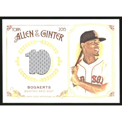 2015 Topps Allen and Ginter Relics #FSRBXB Xander Bogaerts B