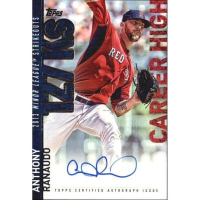 2015 Topps Career High Autographs #CHARA Anthony Ranaudo