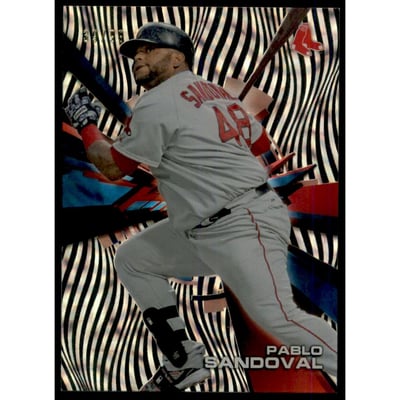 2015 Topps High Tek Confetti Diffractor #HTPS Pablo Sandoval