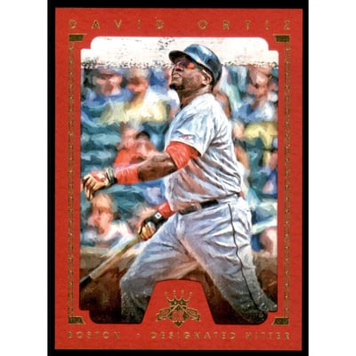 2016 Diamond Kings Framed Red #64 David Ortiz