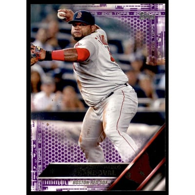 2016 Topps Toys R Us Purple #285 Pablo Sandoval