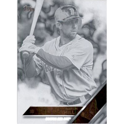 2016 Topps Update Black and White Negative #US80 Aaron Hill