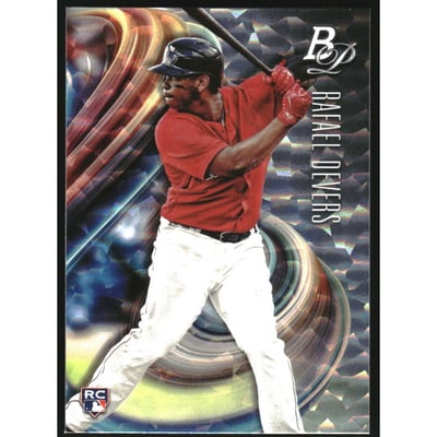 2018 Bowman Platinum Ice #2 Rafael Devers