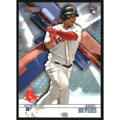 2018 Bowman's Best Refractors #4 Rafael Devers