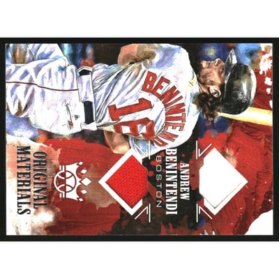 2018 Diamond Kings DK Originals Materials #5 Andrew Benintendi