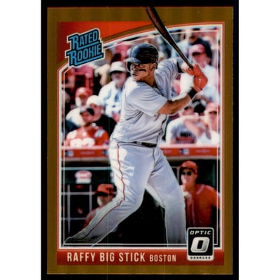 2018 Donruss Optic Variations Bronze #35 Rafael Devers RR