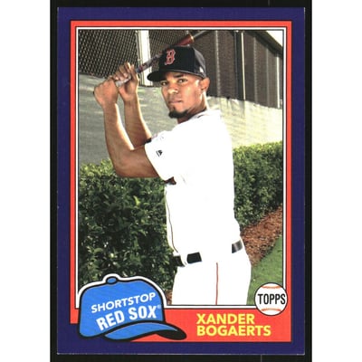 2018 Topps Archives Purple #281 Xander Bogaerts