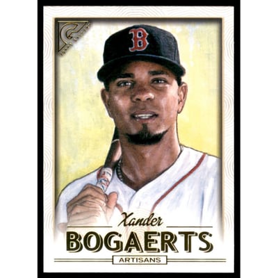 2018 Topps Gallery #166 Xander Bogaerts SP
