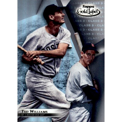 2018 Topps Gold Label Class 3 #22 Ted Williams