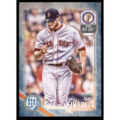 2018 Topps Gypsy Queen Indigo #275 Craig Kimbrel