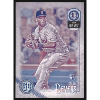 2018 Topps Gypsy Queen Missing Blackplate #53 Rafael Devers
