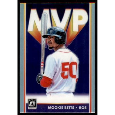2019 Donruss Optic MVP Holo #1 Mookie Betts