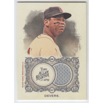 2019 Topps Allen and Ginter Relics #FSRBRD Rafael Devers B