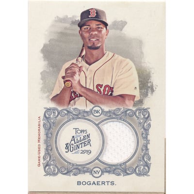 2019 Topps Allen and Ginter Relics #FSRBXB Xander Bogaerts B