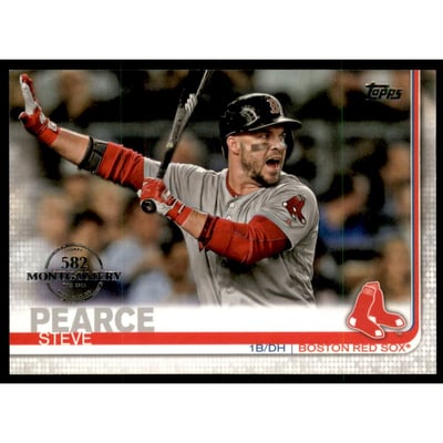 2019 Topps Factory Set 582 Montgomery #694 Steve Pearce