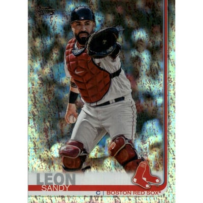2019 Topps Factory Set Sparkle Foil #419 Sandy Leon