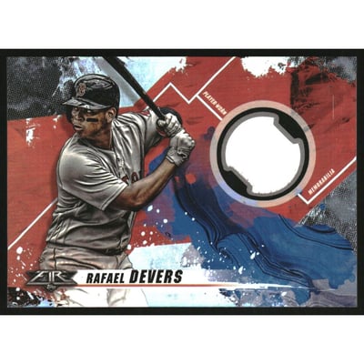 2019 Topps Fire Relics #FRRD Rafael Devers
