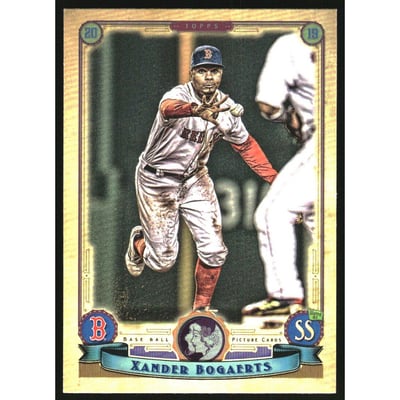 2019 Topps Gypsy Queen GQ Logo Swap #23 Xander Bogaerts