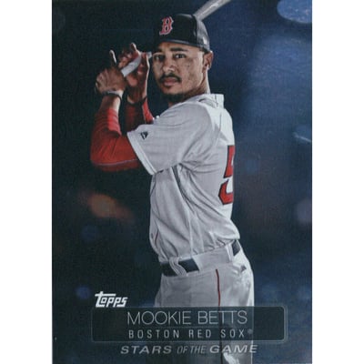 2019 Topps Stars of the Game #SSB15 Mookie Betts