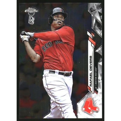 2020 Topps Chrome Ben Baller #93 Rafael Devers