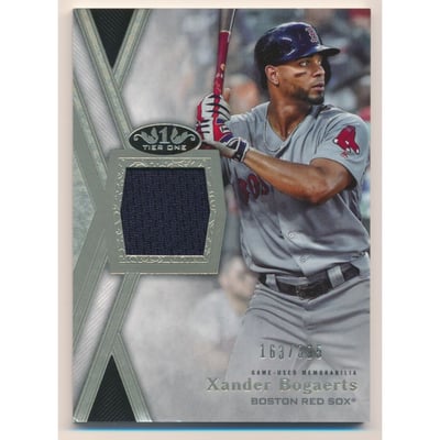 2020 Topps Tier One Relics #T1RXB Xander Bogaerts